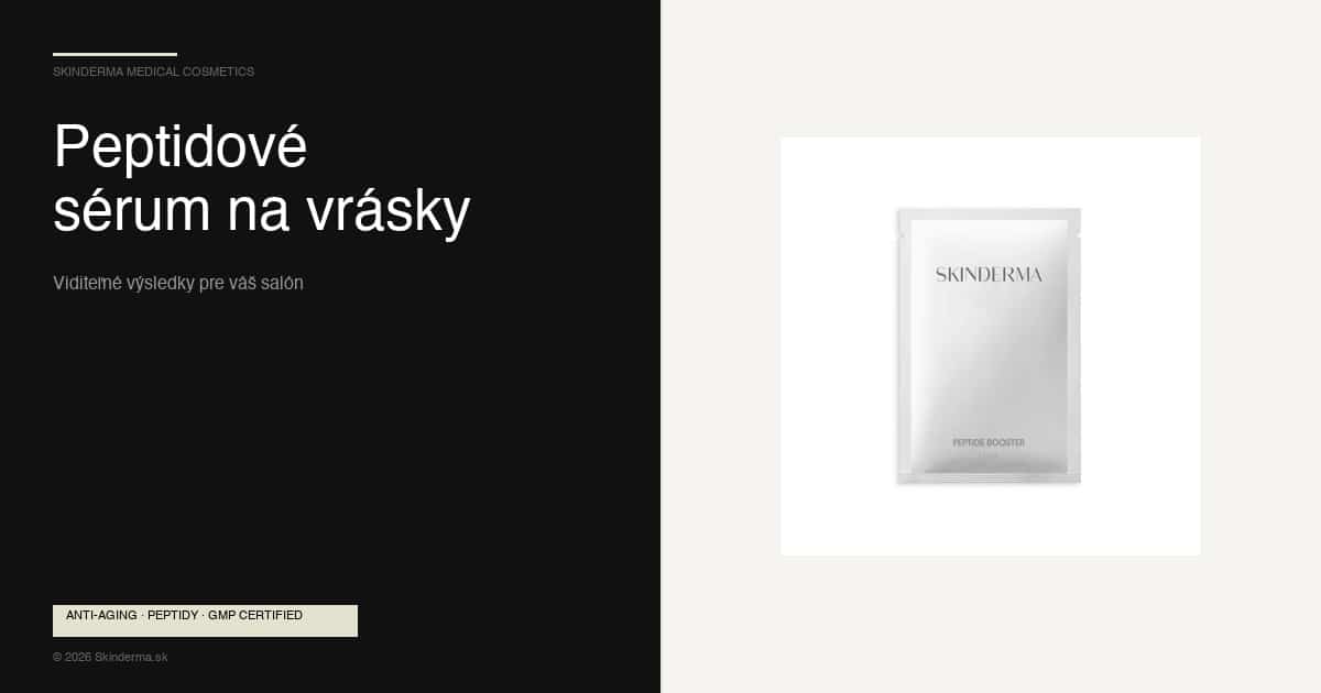 Peptidové sérum na vrásky: výsledky viditeľné v salóne